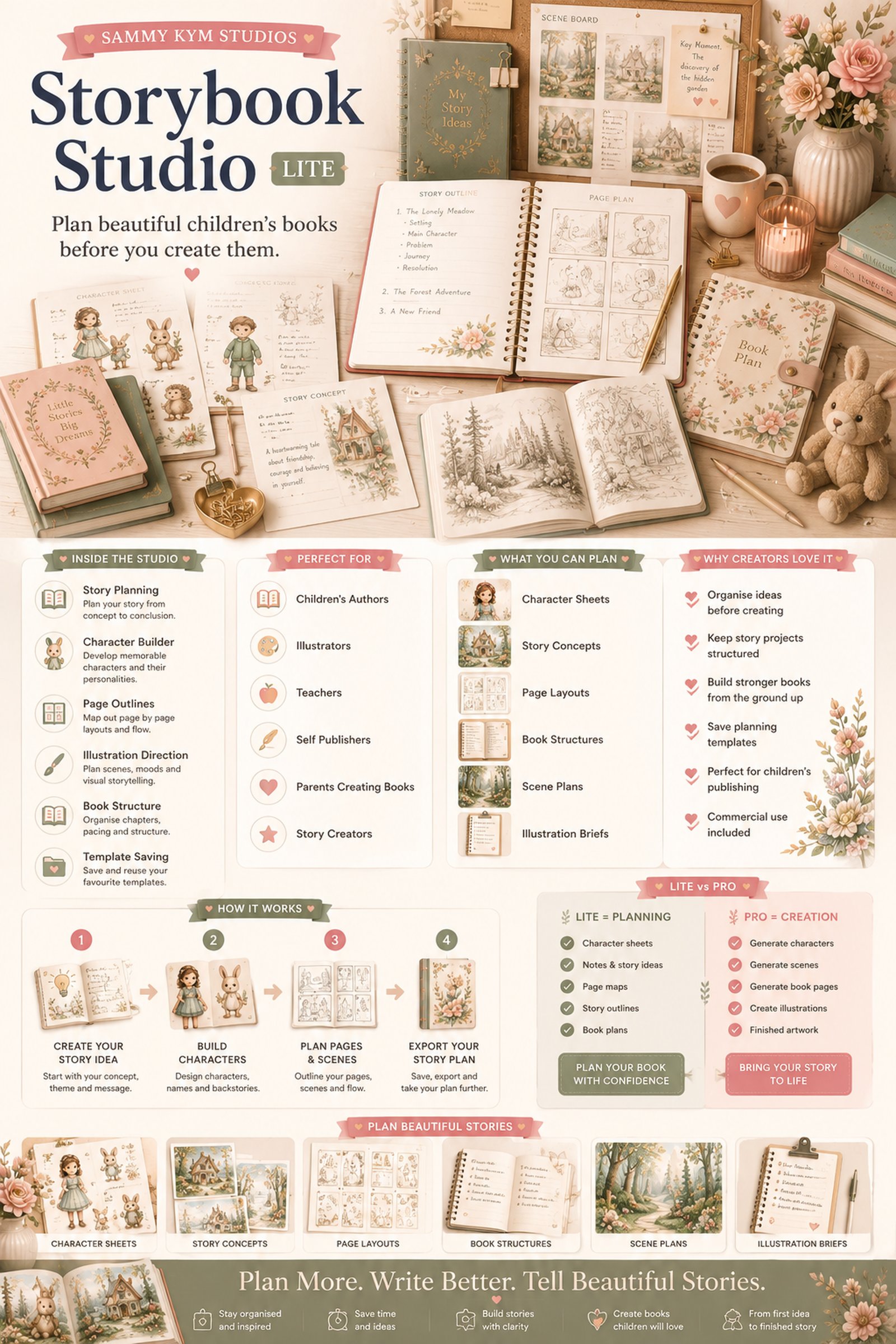 Storybook Studio children's book artwork